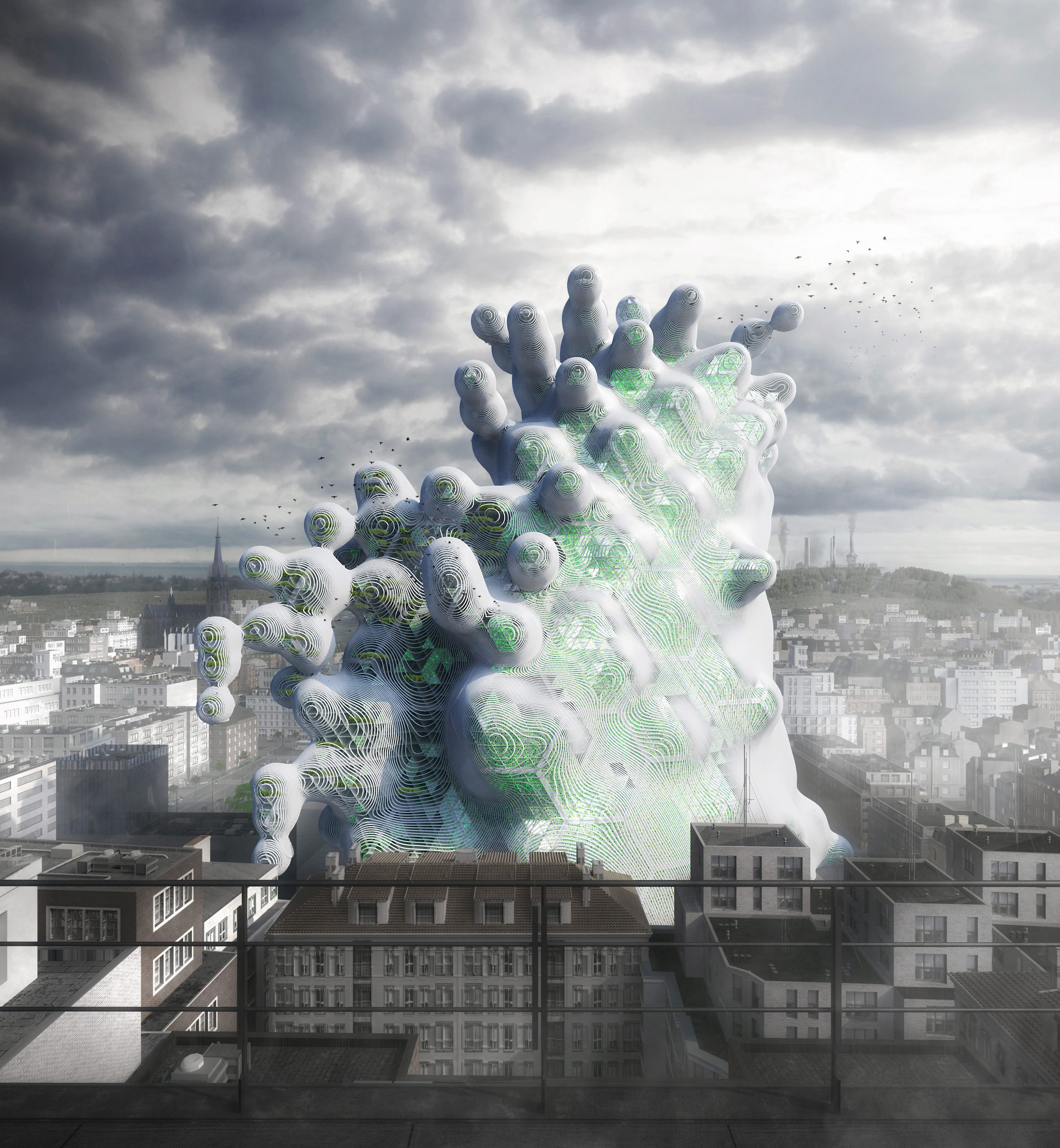 PhotoSynthetica Tower Linz